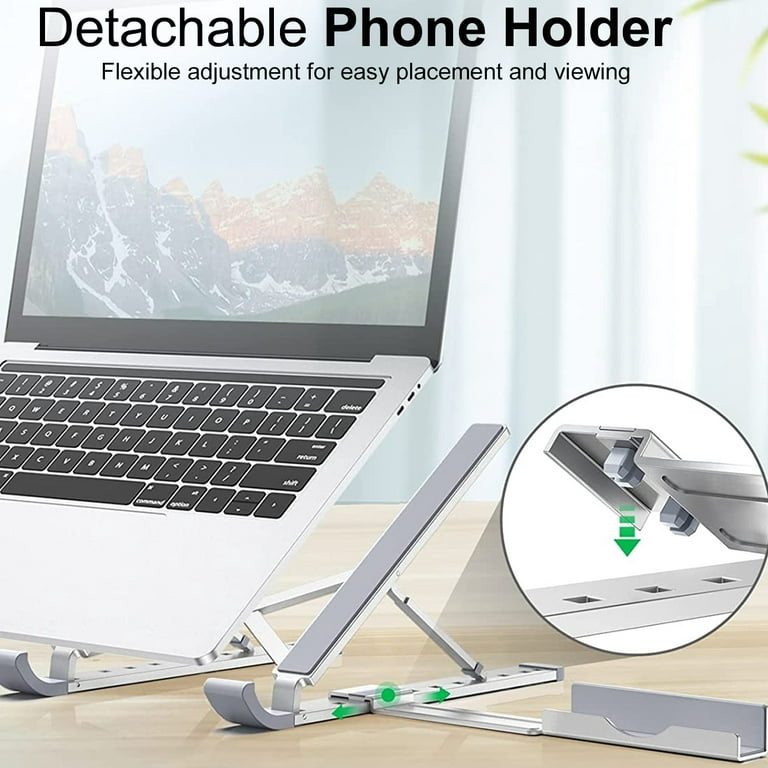 Laptop Folding Stand -Metal Foldable Portable Laptop Stand- For for Apple  Macbook Pro Air Computer Accessories Portable Laptop Stand