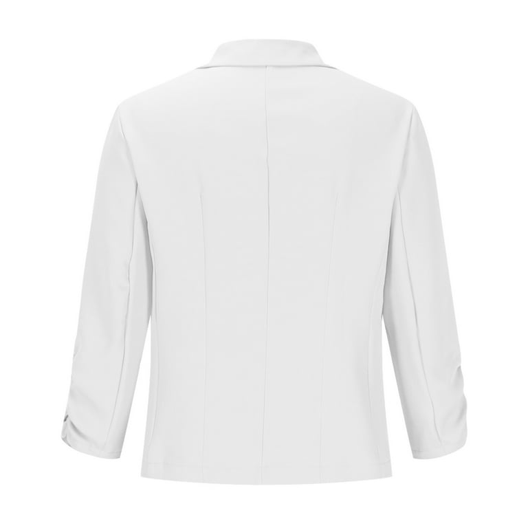 Work Solid Buttons Turn-back Collar Outerwear(4 Colors) Work Solid Buttons Turn-back Collar Outerwear(4 Colors)