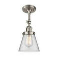thumbnail image 2 of Innovations Lighting 201F-AB-G61 Small Cone 1 Light 6" Wide Semi-Flush Ceiling Fixture -, 2 of 5