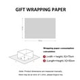 thumbnail image 3 of yeacher Creative DIY Birthday Gift Wrap Set - Thick Kraft Paper with Musical Cake Design, Perfect for Parties & Special Occasions, 3 of 7