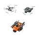 thumbnail image 4 of Bewildely Avión 4K 2,4G señal profesional UAV impermeable plástico no tripulado gravedad detección caída Control de una tecla Juegos de césped Gary, 4 of 6