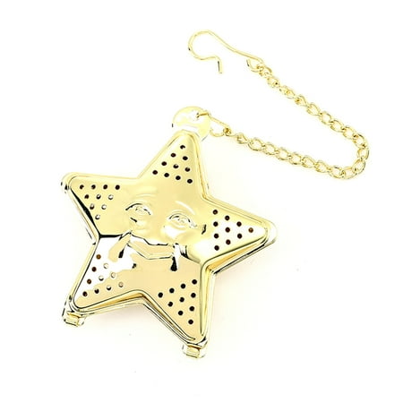 

Reheyre Star-shaped Tea Strainer No Odor 304 Stainless Steel Large Capacity Tea Infuser for Kitchen