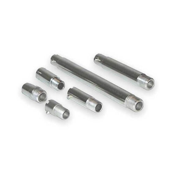 Tempco Bayonet Adapter,1/8-27 NPT,L 1 3/8,Slvr TCA-104-103