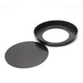 thumbnail image 1 of 9 Inch Flan Fluted Tin Tart Pie Pan Cake Baking Tray Non Stick Loose Base Mold, 1 of 8