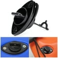 thumbnail image 1 of Plug Boat Plug Plastic Black Portable Kayak Drain Plug Set Plugs Bung Thread For Dinghy Canoe Boat Universal, 1 of 8