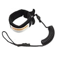 thumbnail image 2 of koolsoo Surfboard SUPs Leash/Leg Rope 5 Feet Premium Straight Leash Padded Adjustable Neoprene Cuff Black, 2 of 9