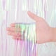thumbnail image 2 of Cortinas con fondo de flecos Voircoloria, paquete de 3 unidades, 1 x 2,5 m, iridiscentes, 2 of 7