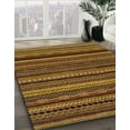 thumbnail image 2 of Ahgly Company Indoor Rectangle Abstract Cinnamon Brown Abstract Area Rugs, 5' x 8', 2 of 6