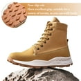 thumbnail image 4 of Hiking Boots for Men Lightweight Non-Slip Trekking Camping Casual Ankle Boot Outdoor Comfortable Work Boot, 4 of 7