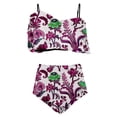 thumbnail image 4 of Womens Ruffled Bikini Swimsuit Set, 4 of 5
