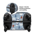 thumbnail image 2 of Fotbe winter Scarf beer Funda Protectora para Equipaje, Antirrayones y Resistente a la Suciedad, Compatible con Maletas de 18 a 32 Pulgadas-Small, 2 of 7