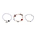 thumbnail image 4 of Pulsera de Cadena ANGGREK Pulsera de Cuentas de Madera Blanca Transparente Pulsera de Mujer Pulseras Simples Pulsera de Plata Esterlina Ajustable Pulsera de Ámbar, 4 of 8