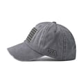 thumbnail image 4 of Baseball Cap for Men Women Washed Embroidered Trucker Hats Adjustable Breathable Summer Outdoor Sports Cap, 4 of 5