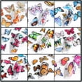 thumbnail image 2 of Stickers de Papel Transferible para Uñas con Mariposas Holográficas Onsdag - 10 Rollos, 2 of 6