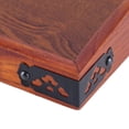 thumbnail image 2 of Durable Resistente A La Descomposición Con Bandeja Para Servir Con Asa, Bandeja Para Servir Té, Para Cenar En La Cocina Cergrey Wooden Breakfast Tea Tray, 2 of 8