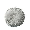 thumbnail image 1 of Maynos Round Filled Cushion,Velvet Cushions,Pleated Round Pillow, Scatter Cushion Decorative for Home Sofa Chair Bed Car, 1 of 10