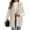 Beige, variant on Women's Sleeveless Faux Fur Vest Gilet Coat Lightweight Warm Puffer Jacket Reversible Double Face Fleece Outerwear Casual Solid Color Tank Top for Spring Fall Layering,Black M