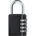 thumbnail image 1 of Zshan Digit Combination Padlock, Combination Lock, Number Code Padlock, Combination Lock for Gym, School, Gate, Hangar, Garage, Storage, Luggage Lockers and Tool Box, 1 of 5