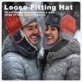 thumbnail image 2 of Sombrero Heated Trapper MZQLN, eléctrico, invierno, azul marino, unisex, 2 of 8