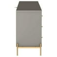 thumbnail image 4 of Manhattan Comfort Jasper Double Wide Dresser and Nightstand Set of 2 in Gray, 4 of 15