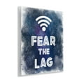 thumbnail image 3 of Stupell Industries Fear The Lag Gamer Splash Wall Plaque Art, design by Marcus Prime, 3 of 7