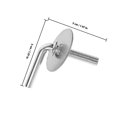 thumbnail image 2 of FUEENIRVA 4Ud Tornillos Para Fijación De Ventilador Plata Construcción Estable Fácil Montaje, 2 of 8