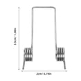 thumbnail image 5 of 6pcs Torsional Spring Replacement Small Springs for Garbage Bucket Repair, 5 of 6