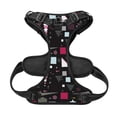 thumbnail image 4 of Kdxio Colorful Geometry Print No Pull Dog Harness Adjustable Reflective Oxford Easy Control Medium Large Dog Harness for Training and Everyday-Small, 4 of 8