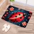 thumbnail image 5 of Ladybird Indoor Rug Outdoor Carpet Door Rug Polyester Non-Slip Machine Washable Bath Mats, 5 of 6