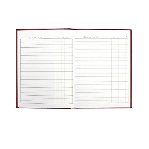 C.R. Gibson Spode Christmas Tree Card List Address Book (H313376