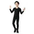thumbnail image 6 of 2025 Boys Girls Base Layer Outfits for Boys athletic Compression Leggings and Boys Two Piece Outfit 6T Shirts Thermal Underwear Set Christmas Outfits, 6 of 7