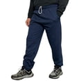 thumbnail image 2 of Fruit of The Loom Men's Fleece Jogger Sweatpants 2 Pockets Relaxed Fit Irregular, 2 of 2