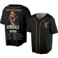thumbnail image 3 of Kevin Gates Only The Generals Tour Merch Baseball Jersey T-shirt Summer Women/Men Tee Jacket Cosplay Coat, 3 of 4