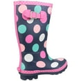 thumbnail image 5 of Cotswold Childrens Girls Dotty Spotted Wellington Boots, 5 of 5