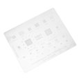 thumbnail image 4 of CPU Tin Planting Net, Half Engraving Process Precise Positioning Phone Tin Reballing Stencil  For Maintenance, 4 of 8
