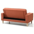 thumbnail image 5 of Glory Furniture G835A-L Orange Loveseat Bed, 5 of 5