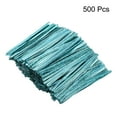 thumbnail image 3 of Uxcell Bag Twist Ties Reusable Plastic Twist Ties Wire Cable Ties for Party Bread Candy Blue, 3 of 6