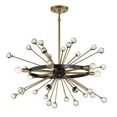 thumbnail image 5 of Ariel 6-Light Chandelier in Como Black with Gold Accents, 5 of 5