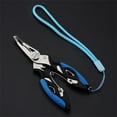 thumbnail image 2 of AJKSFHIU Fishing Pliers Saltwater Aviation Aluminum,Braid Cutters Split Ring Pliers Hook Remover Line Cutting Stainless Steel Fish Holder,Stainless Steel Fishing Pliers with Sheath,Hook Removers, 2 of 6