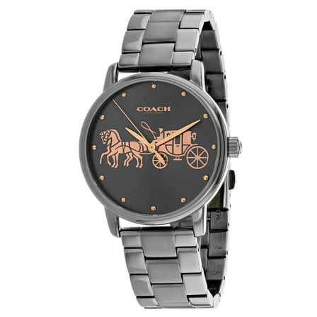 Coach Women's Grand Black Dial Watch - 14502924