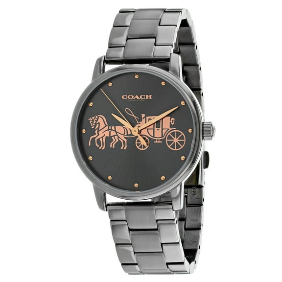 Coach Women's Grand Black Dial Watch - 14502924