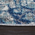 thumbnail image 4 of SAFAVIEH Aston Cornelius Abstract Area Rug, Navy/Gray, 6'7" x 6'7" Round, 4 of 11