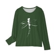 thumbnail image 2 of Juslio Girls Shirts Long Sleeve Girls and Boys Shirts Fashion Tops Casual Kids Clothing, 2 of 5