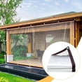 thumbnail image 1 of Lona Transparente con Ojales para Protección Exterior Cubierta Impermeable Antipolvo Resistente Al Rasgado Adecuada para Invernadero Balcón Jardín Mue 2 mx 2 m, 1 of 8