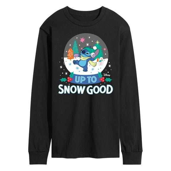 Lilo & Stitch - Up To Snow Good - Men's Long Sleeve T-Shirt