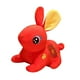 thumbnail image 5 of Conejito de peluche tradicional chino de Año Nuevo 2023, simulación de animal de peluche, nuevo Rojo 15cm, 5 of 9