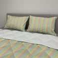 thumbnail image 2 of Rainbow Comforter & Sham Bedding Set, Composition of Circles or Dots as Rainbow Color Spectrum in Vertical Order Pattern, 3 pcs Duvet Set Microfiber Filling Quilt, 5 Sizes, Multicolor, by Ambesonne, 2 of 4