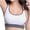 White, variant on Yoga Bras for Women CALAFEBILA High Impact Padded Seamless Underwire Racerback Stappy Built In Bra Tops for Women,White