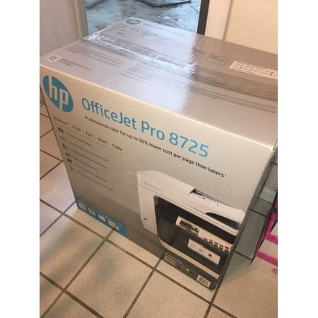 Hewlett Packard All In One - Hewlett Packard Officejet Pro 8725 All-in-One Color Inkjet Printer