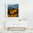 thumbnail image 2 of McClure Pass IV - Colorado Photography Autumn Mountain Nature Landscape Forest Scenic Wilderness White Framed Wall Art Print 30 x 40 inches, 2 of 3